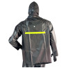 Impermeable Conjunto Chaqueta Capucha Pantalon Cal 16 Reflectivo