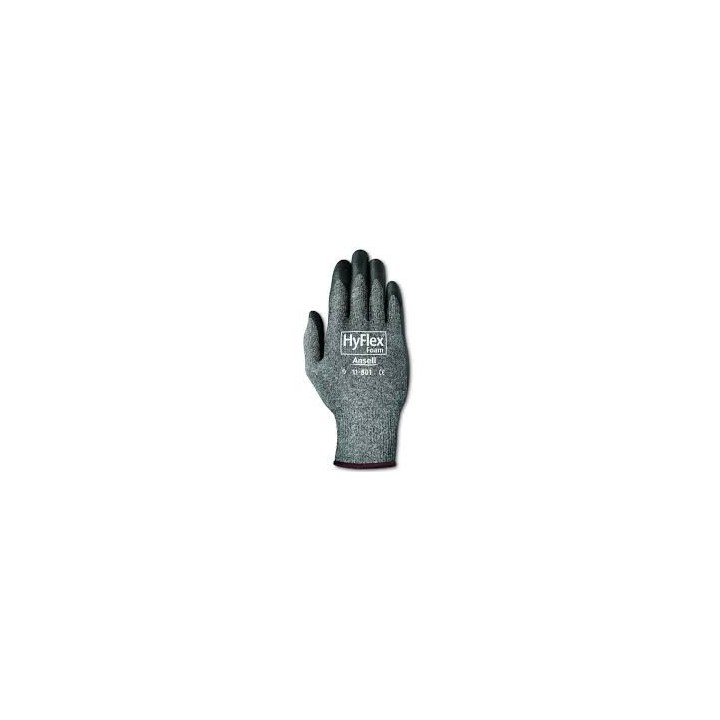 Guante Hyflex Nitrilo/Nylon Negro 11801-7