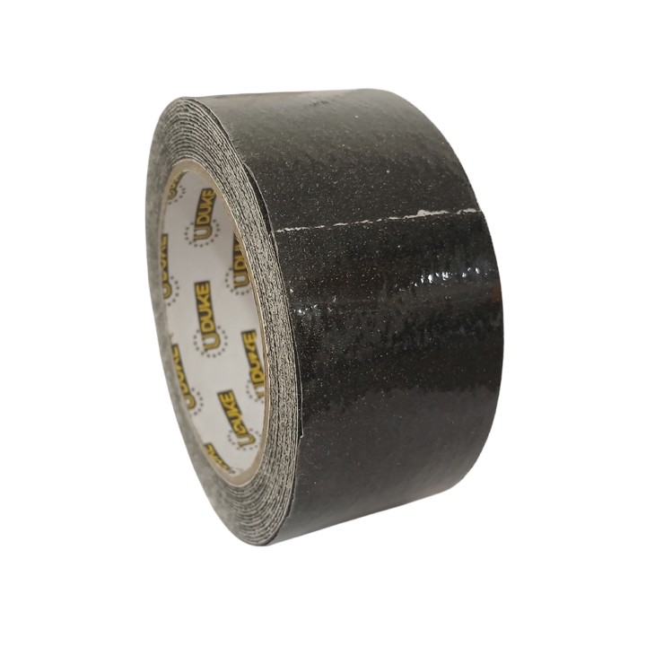 Cinta Antideslizante Reflectivo Fotoluminicente Negra 5 Mtrs x 5 cm Uduke