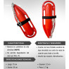 Torpedo Salvavidas Polietileno CPC 70x25x12cm