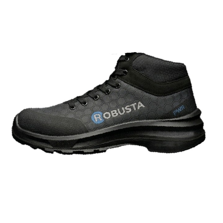 Bota Seguridad Robusta Power One Alto Con Puntera