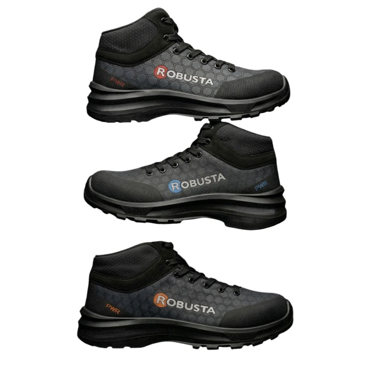 Bota Seguridad Robusta Power One Alto Con Puntera