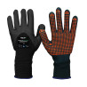 Guante Foam Recycled Nitrilo Nylon Negro Steelpro