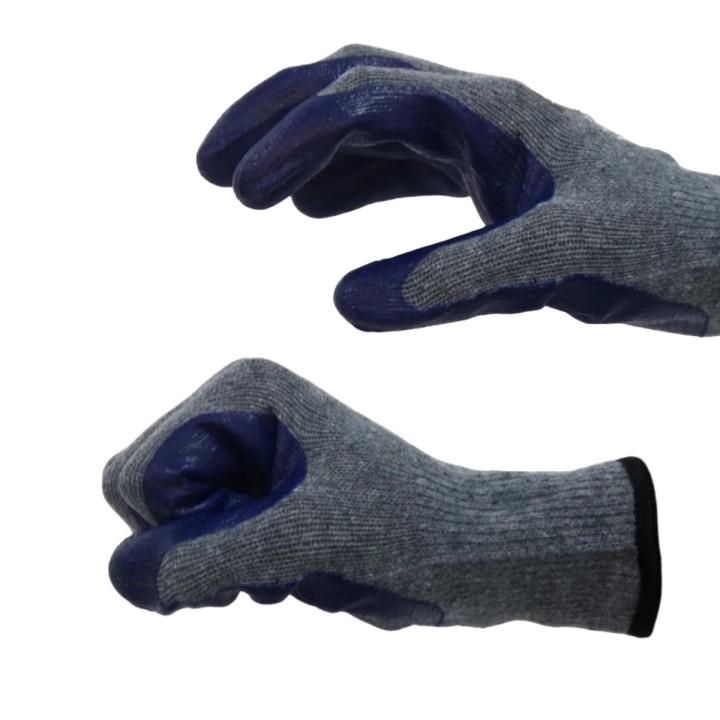 Guante Latex Multiflex Eco Gris Steelpro