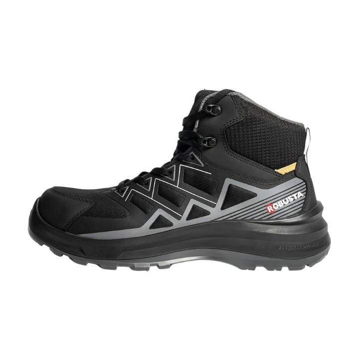 Bota Seguridad Robusta Power One Alto Con Puntera