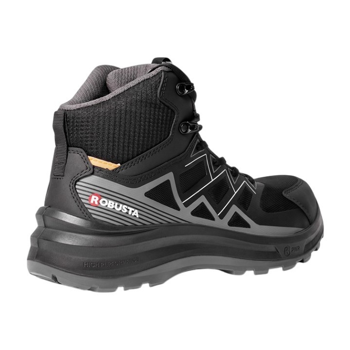 Bota Seguridad Robusta Power One Alto Con Puntera