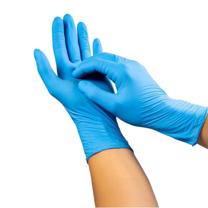 Guante Examen Nitrilo Medical Supplies Caja x100 Unid