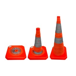 Cono Retractil 70 cms (Sin Bombillo)
