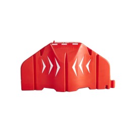 Barrera Vial o Maletin Plastico Largo 1.85m Alto 0.95m Ancho Base 0.45m PG