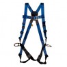 Cuerpo Entero Ajustable En Torso Y Piernas. Estilo En H Para Funciones De Detencion De Caidas Por Su Argolla Dorsal En D
