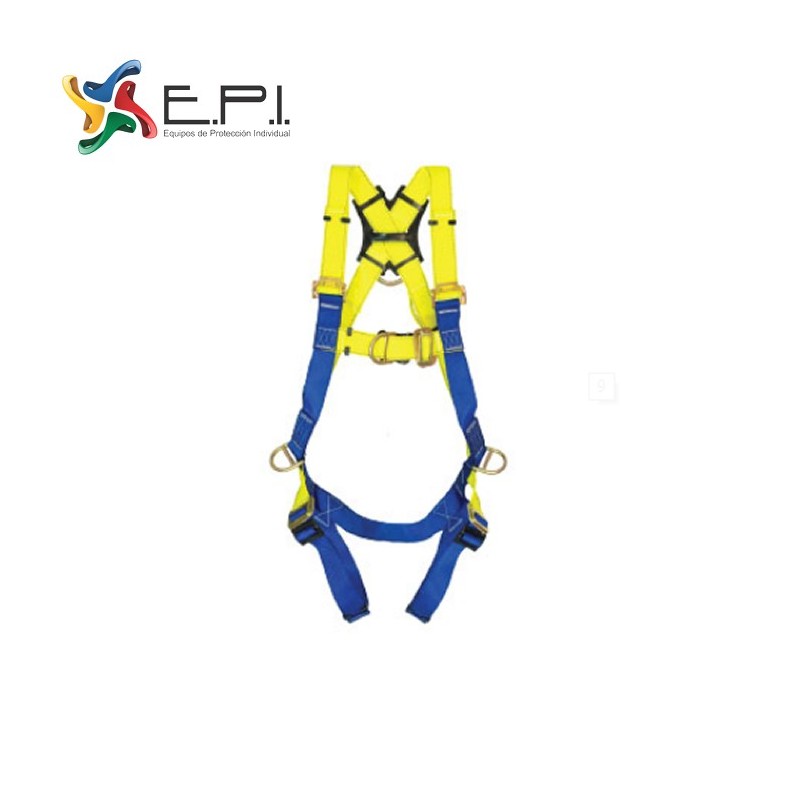 Arnés Estándar Tipo H De 4 Argollas Multipropósito