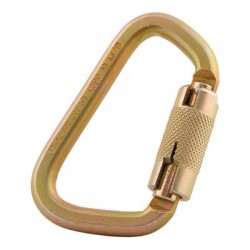 Mosqueton Carabinero Con Doble Sistema De Cierre Automático.